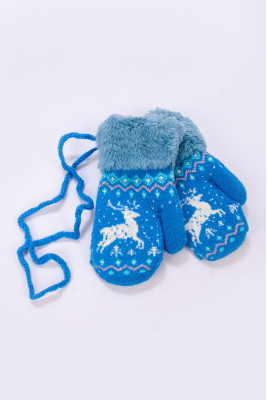 Рукавички дитячі зимові на хутрі